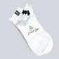Buddha Design White Socks